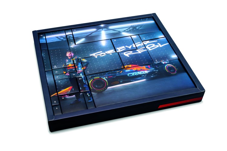 1:43 Franzis 67245 Oracle Red Bull Racing RB20 - Formula 1 - Max Verstappen No.1 - Advent Calendar with Sound - Fr67245 2 7 143 franzis 67245 oracle red bull racing rb20 formule 1 max verstappen no1 adventskalender - FR67245-2
