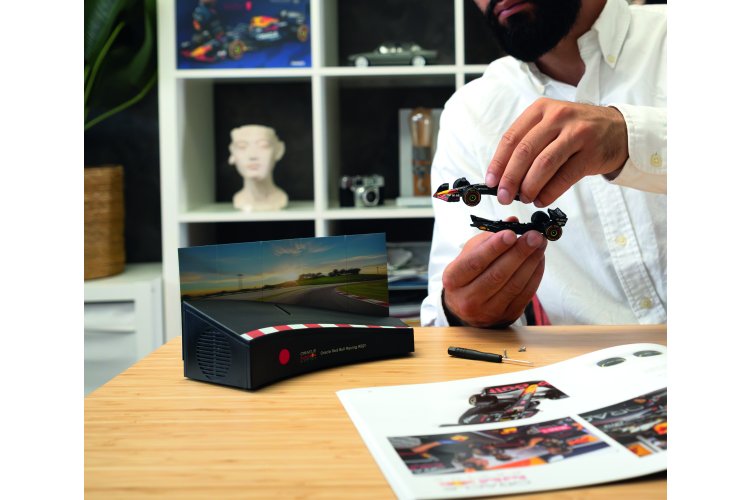 1:43 Franzis 67265 Oracle Red Bull Racing RB21 - Max Verstappen - Formule 1 - Adventskalender met Geluid - Fr67265 10 - FR67265