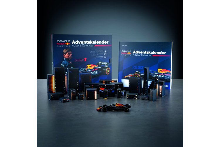 1:43 Franzis 67265 Oracle Red Bull Racing RB21 - Max Verstappen - Formule 1 - Adventskalender met Geluid - Fr67265 5 - FR67265