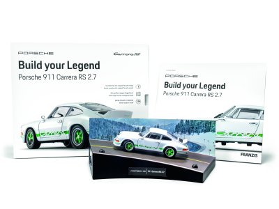 1:24 Franzis 67267 Build your Legend - Porsche 911 Carrera RS 2.7 - Geluid en LED-verlichting - Fr67267 1 - FR67267