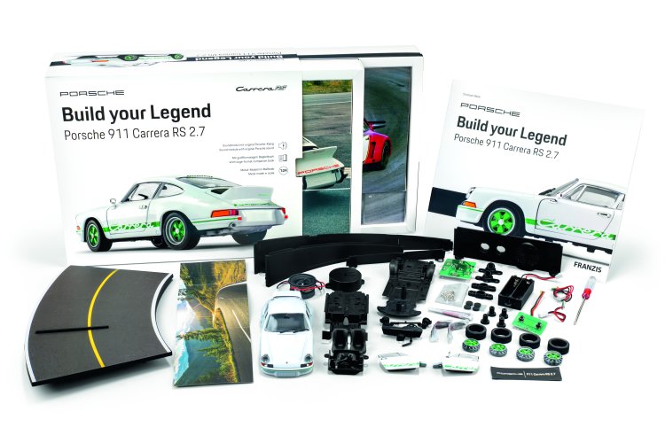 1:24 Franzis 67267 Build your Legend - Porsche 911 Carrera RS 2.7 - Geluid en LED-verlichting - Fr67267 6 - FR67267
