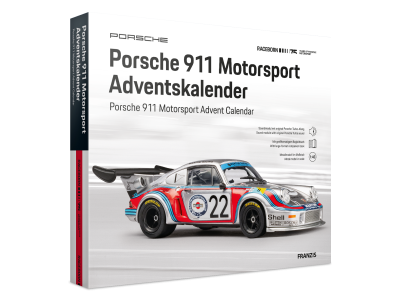 1:43 Franzis 67275 Porsche 911 Motorsport - Carrera RSR Turbo 2.1 - Advent Calendar with Sound - Fr67275 2 - FR67275