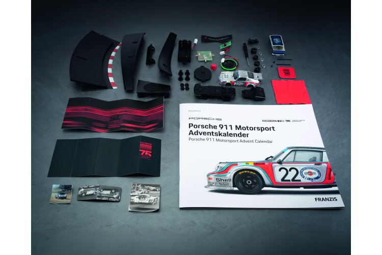 1:43 Franzis 67275 Porsche 911 Motorsport - Carrera RSR Turbo 2.1 - Advent Calendar with Sound - Fr67275 7 - FR67275