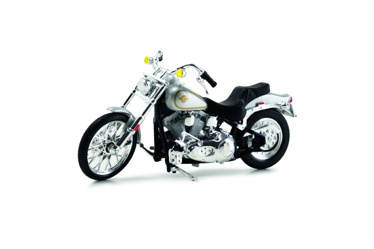 1:18 Franzis 67284 Harley-Davidson FXST Softail 1984 - Adventskalender met Geluid - Fr67284 15 - FR67284