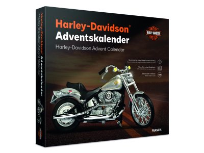 1:18 Franzis 67284 Harley-Davidson FXST Softail 1984 - Advent Calendar with Sound - Fr67284 2 - FR67284