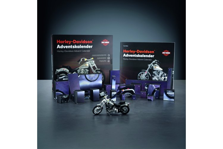 1:18 Franzis 67284 Harley-Davidson FXST Softail 1984 - Adventskalender met Geluid - Fr67284 6 - FR67284
