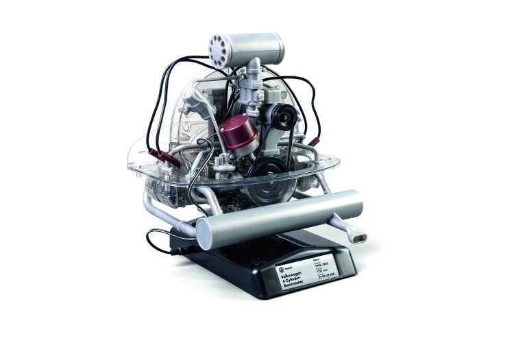 1:4 Franzis 67308 Volkswagen VW 4 Cylinder Boxermotor - 2 Bouwopties - Kever of Bulli - met Geluid - Fr67308 14 1 4 franzis 67308 volkswagen vw 4 cylinder boxermotor 2 bouwopties kever of bulli met geluid - FR67308