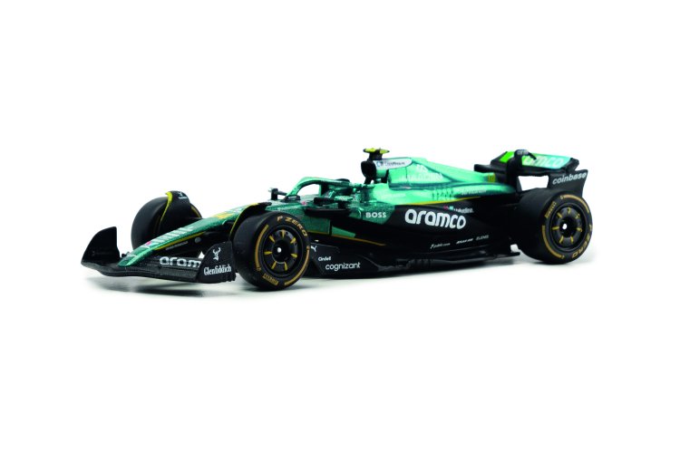 1:43 Franzis 67325 Aston Martin Aramco AMR25 - Fernando Alonso - Formula 1 - Advent Calendar with Sound - Fr67325 15 - FR67325