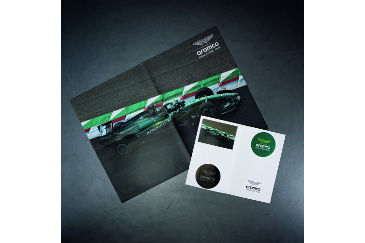 1:43 Franzis 67325 Aston Martin Aramco AMR25 - Fernando Alonso - Formula 1 - Advent Calendar with Sound - Fr67325 17 - FR67325