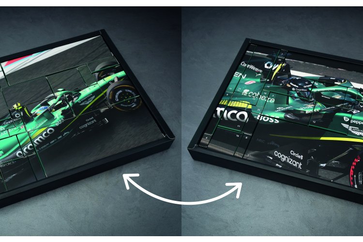 1:43 Franzis 67325 Aston Martin Aramco AMR25 - Fernando Alonso - Formula 1 - Advent Calendar with Sound - Fr67325 8 - FR67325
