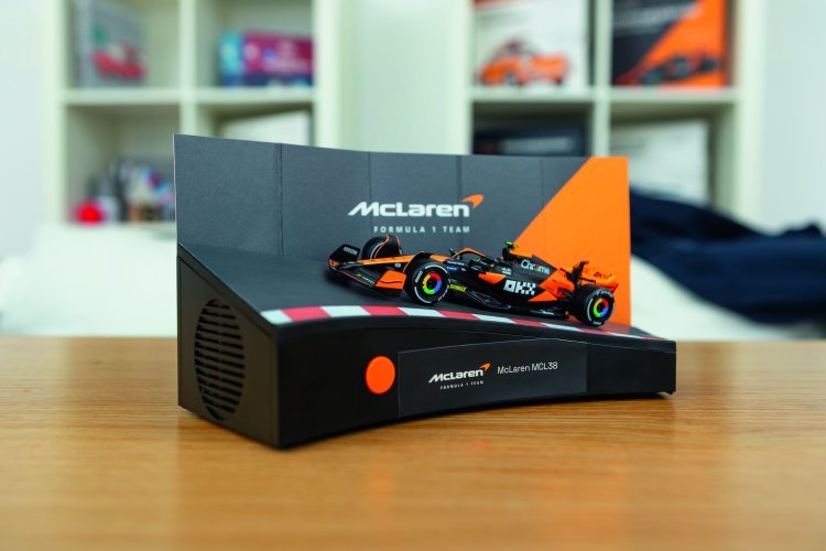 1:43 Franzis 67391 McLaren MCL38 - Formula 1 - Lando Norris No.4 - Advent Calendar with Sound - Fr67391 6 14 143 franzis 67391 mclaren mcl38 formule 1 lando norris no4 adventskalender met geluid - FR67391-6