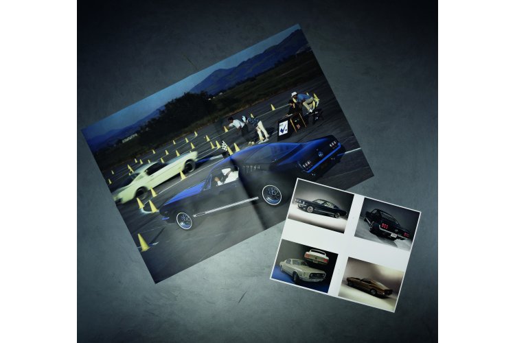 1:43 Franzis 67965 Ford Mustang Fastback 1967 - Raven Black - Advent Calendar with Sound - Fr67965 16 - FR67965