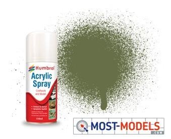 Humbrol #80 Grass Green - Matt - Acryl spray - Had6080 1 - HAD6080