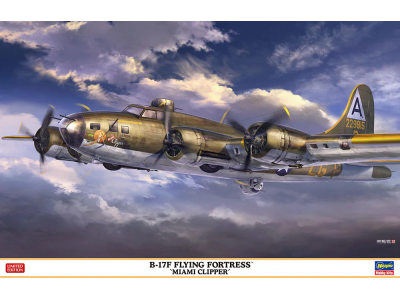 1:72 Hasegawa 02462 B-17F Flying Fortress `Miami Clipper&acute; Limited Edition - Has02462 - HAS02462
