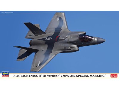 1:72 Hasegawa 02499 Lockheed Martin F-35B Lightning II met VMFA-242 Speciale Markering -  Straaljager - Has02499 1 - HAS02499