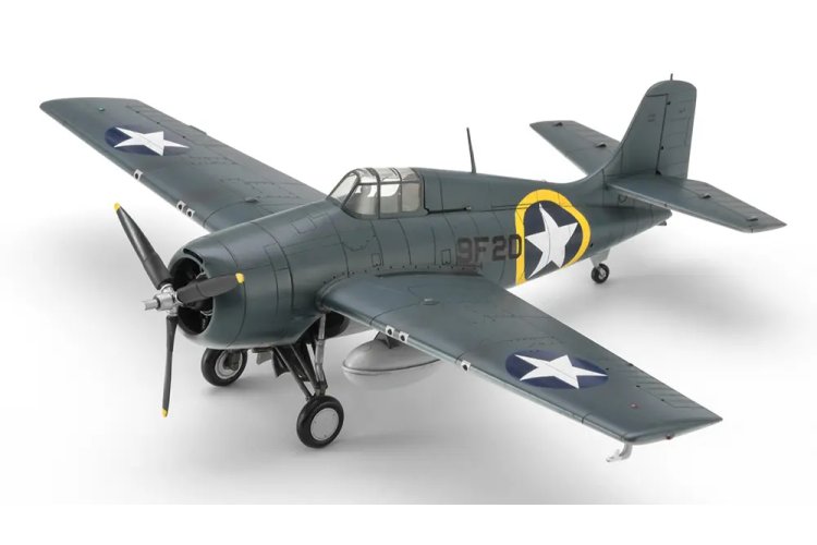 1:72 Hasegawa 02536 Grumman F4F-4 Wildcat VF-9 WWII - Amerikaans Marinejachtvliegtuig - Has02536 2 - HAS02536