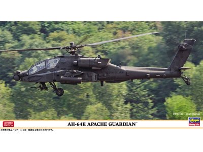 1:48 Hasegawa 07564 AH-64E Apache Guardian - Limited Edition - Amerikaanse Gevechtshelikopter - Has07564 1 - HAS07564