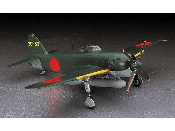 1:48 Hasegawa 19189 Kawanishi N1K1-Ja Shiden George Type 11 Koh &ndash; Japanese Propeller Aircraft - Has09189 2 - HAS19189