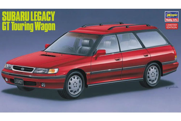 1:24 Hasegawa 20304 Subaru Legacy GT Touring Wagon - Japanse Klassieke Stationwagen - Has20304 1 - HAS20304