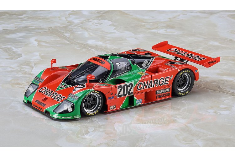 1:24 Hasegawa 20312 Charge Mazda 767B - 1990 - Japanese Race Car - Has20312 2 - HAS20312
