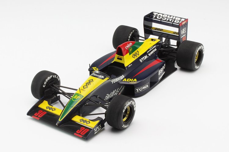 1:24 Hasegawa 20330 ESPO Larrousse Lola LC90 Lamborghini 1990 - Limited Edition - Britse Formule 1-auto - Has20330 2 - HAS20330