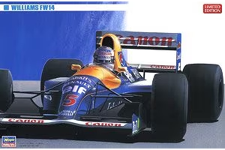 1:24 Hasegawa 20346 Williams FW14 - Limited Edition - Formula 1 Race Auto - Has20346 - HAS20346