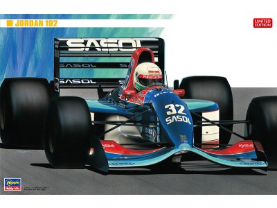 1:24 Hasegawa 20368 Jordan 192 Yamaha 1992 - Britse Formule 1-auto - Has20368 1 - HAS20368