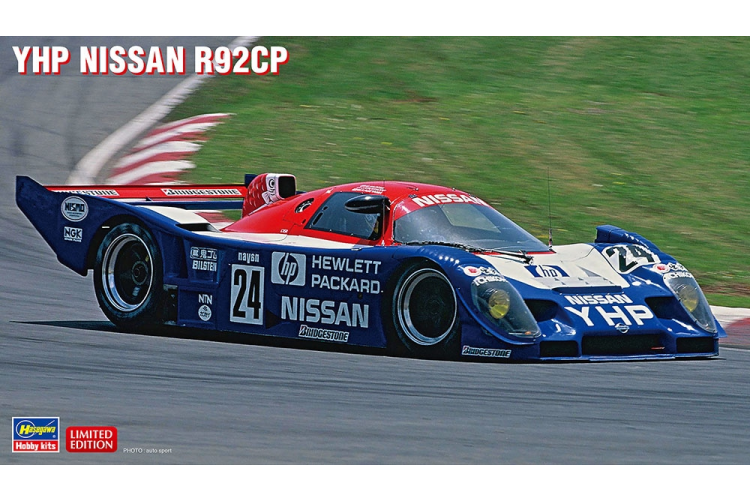 1:24 Hasegawa 20404 YHP Nissan R92CP - Race Car - Has20404 1 - HAS20404