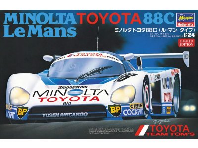 1:24 Hasegawa 20426 Minolta Toyota 88C No.36 1988 Le Mans - Japanse Raceauto - Has20426 1 - HAS20426