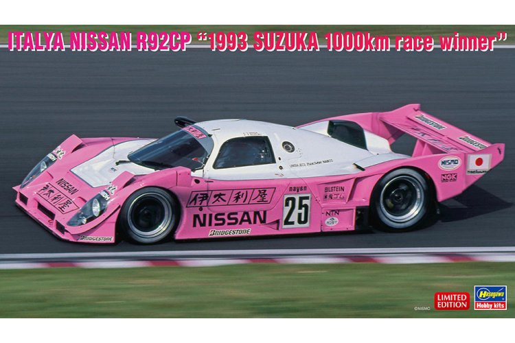 1:24 Hasegawa 20474 Italya Nissan R92CP 1993 Suzuka - Has20474 1 - HAS20474
