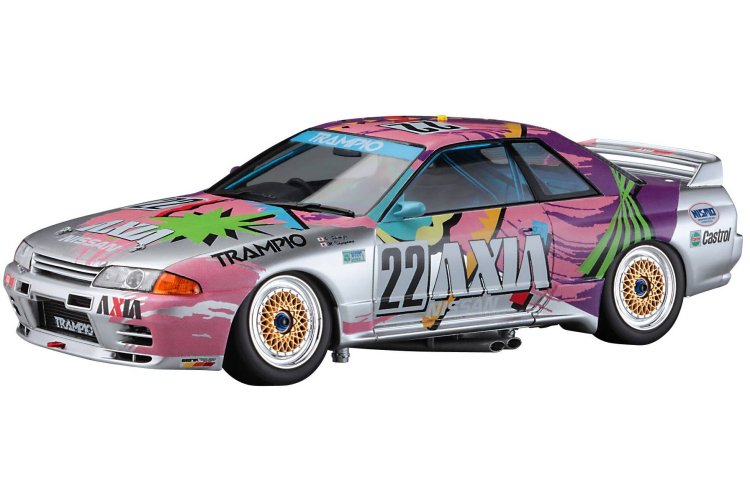 1:24 Hasegawa 20514 Nissan Axia Skyline GT-R BNR32 Gr.A 1991 JTC - Japanse Raceauto - Has20514 2 - HAS20514
