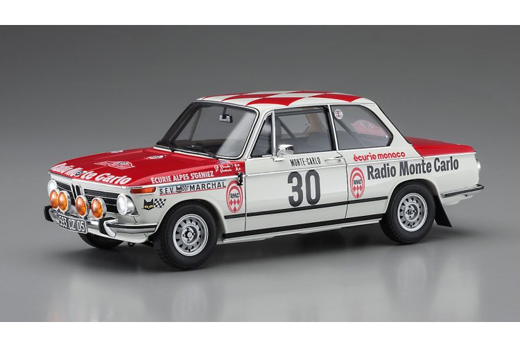 1:24 Hasegawa 20516 BMW 2002 tii 1975 Monte-Carlo Rally - Duitse Rallyauto - Has20516 2 - HAS20516