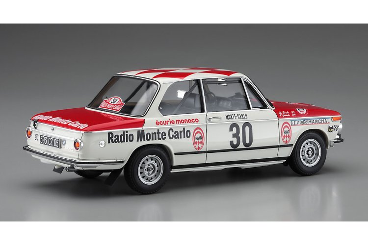 1:24 Hasegawa 20516 BMW 2002 tii 1975 Monte-Carlo Rally - Duitse Rallyauto - Has20516 3 - HAS20516