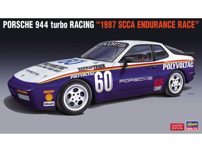1:24 Hasegawa 20517 Porsche 944 Turbo Racing Car - Has20517 1 - HAS20517