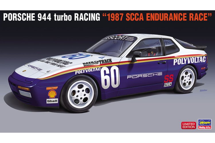 1:24 Hasegawa 20517 Porsche 944 Turbo Racing Car - Has20517 1 - HAS20517