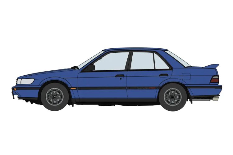 1:24 Hasegawa 20562 Nissan Bluebird SSS ATTESA Limited (U12) Early met Achterspoiler - Japanse Sedan - Has20562 4 - HAS20562
