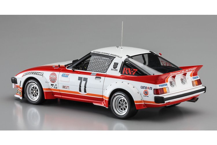 1:24 Hasegawa 20587 Mazda Savanna RX-7 SA22C 1979 Daytona Car No.77 - Japanse Raceauto - Has20587 3 - HAS20587