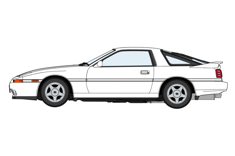 1:24 Hasegawa 20600 Toyota Supra A70 2.0GT Twin Turbo 1990 - Japanse Auto - Has20600 5 - HAS20600