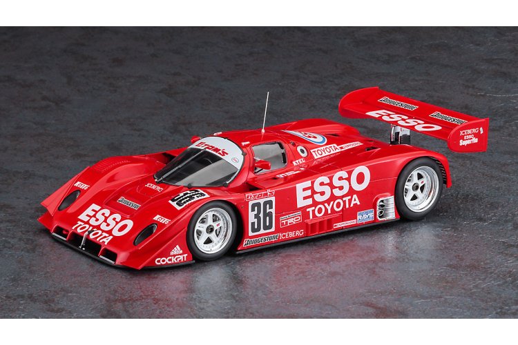 1:24 Hasegawa 20640 Esso Toyota 92C-V 1992 JSPC &ndash; Japanese Race Car - Has20640 2 - HAS20640