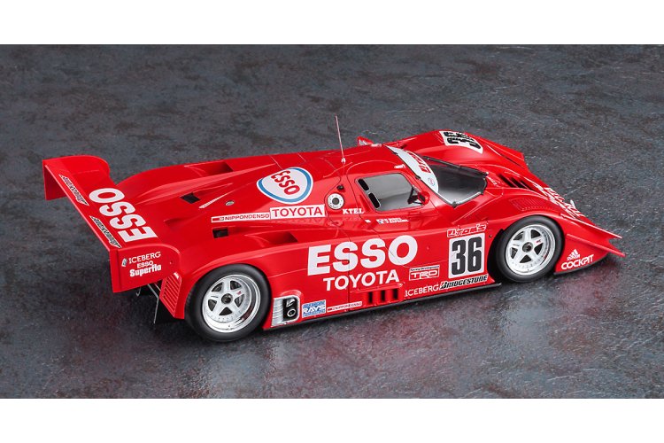 1:24 Hasegawa 20640 Esso Toyota 92C-V 1992 JSPC &ndash; Japanese Race Car - Has20640 3 - HAS20640