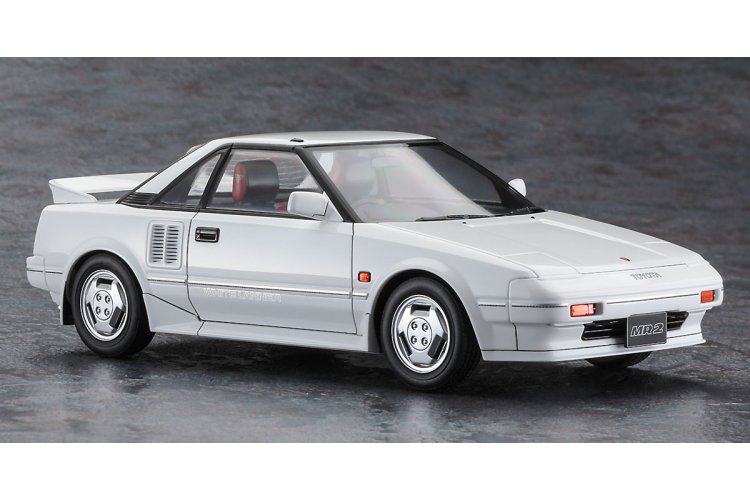 1:24 Hasegawa 20656 Toyota MR2 (AW11) Early Version White Lanner 1985