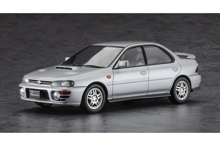 1:24 Hasegawa 20675 Subaru New Impreza WRX 1994 - Japanse Auto - Has20675 2 - HAS20675