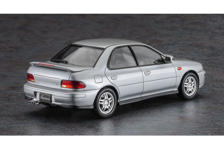 1:24 Hasegawa 20675 Subaru New Impreza WRX 1994 - Japanse Auto - Has20675 3 - HAS20675