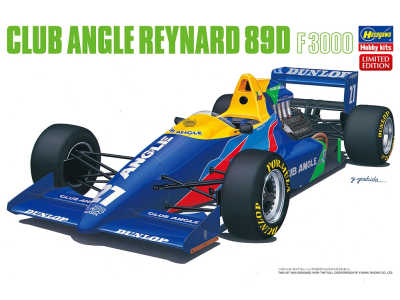 1:24 Hasegawa 20679 Club Angle Reynard 89D F3000 - Formula 1 Race Auto - Has20679 - HAS20679