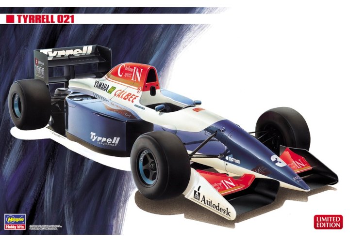 1:24 Hasegawa 20690 Tyrrell 021 - Formule 1 Race Auto - Has20690 1 - HAS20690