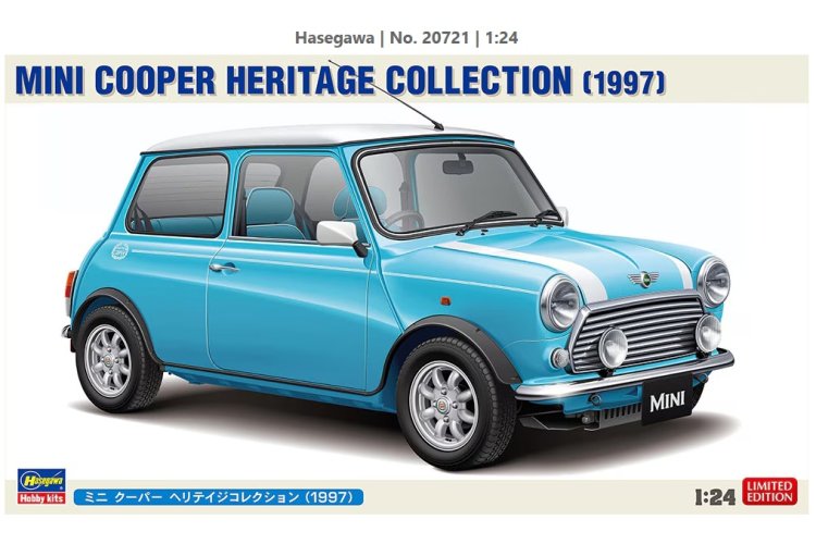 1:24 Hasegawa 20721 Mini Cooper Heritage Collection - 1997 - Auto - Has20721 1 - HAS20721