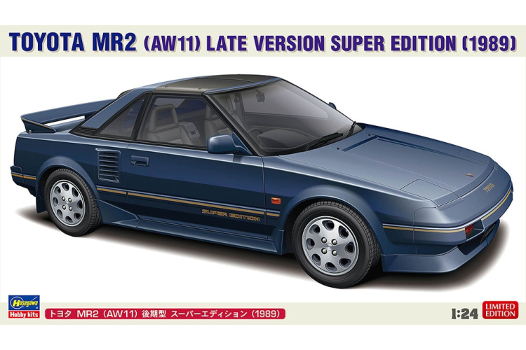 1:24 Hasegawa 20725 Toyota MR2 (AW11) - Late Version - Super Edition 1989 - Car - Has20725 1 - HAS20725