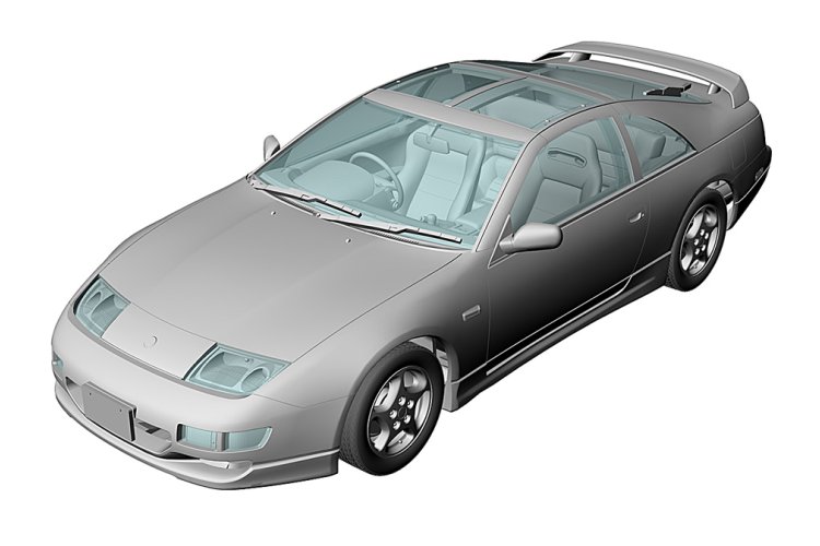 1:24 Hasegawa 20730 Nissan Fairlady Z - Z32 - Versie R Twin Turbo 2by2 - 1998 - Auto - Has20730 8 - HAS20730
