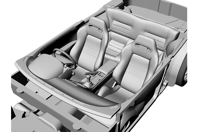 1:24 Hasegawa 20730 Nissan Fairlady Z - Z32 - Versie R Twin Turbo 2by2 - 1998 - Auto - Has20730 9 - HAS20730