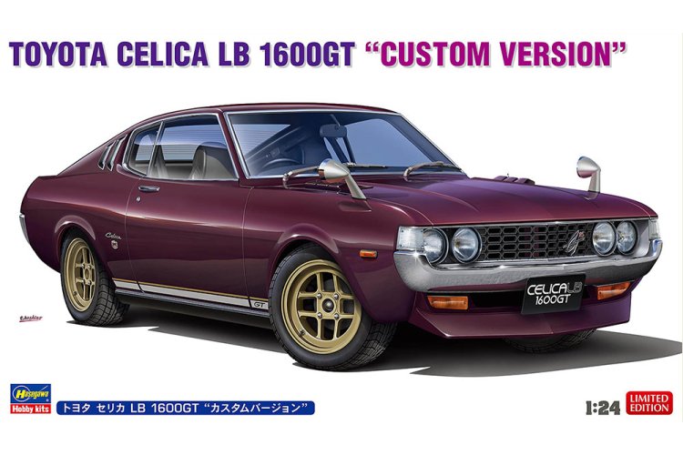 1:24 Hasegawa 20736 Toyota Celica LB 1600 GT &ndash; Aangepaste Versie &ndash; Auto - Has20736 1 - HAS20736